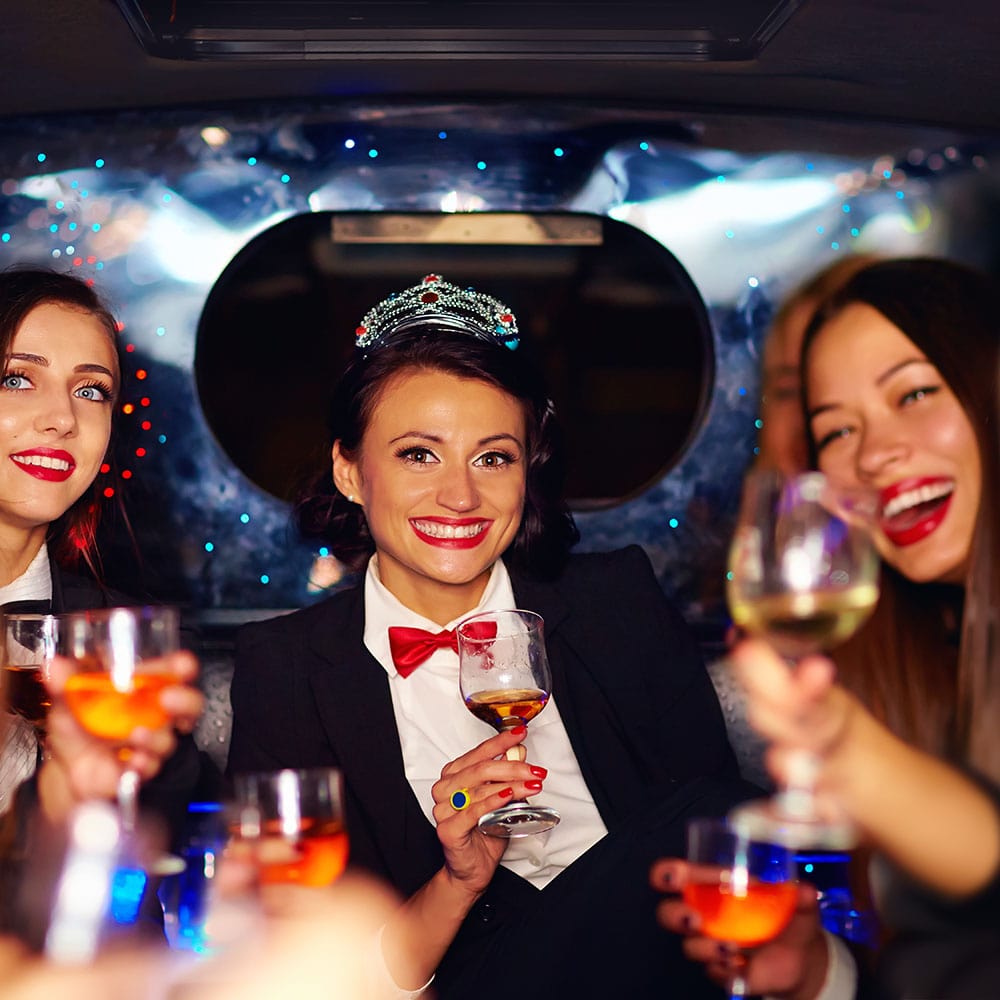 Limo Service Orland Park night on the town